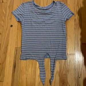 American eagle tie shirt